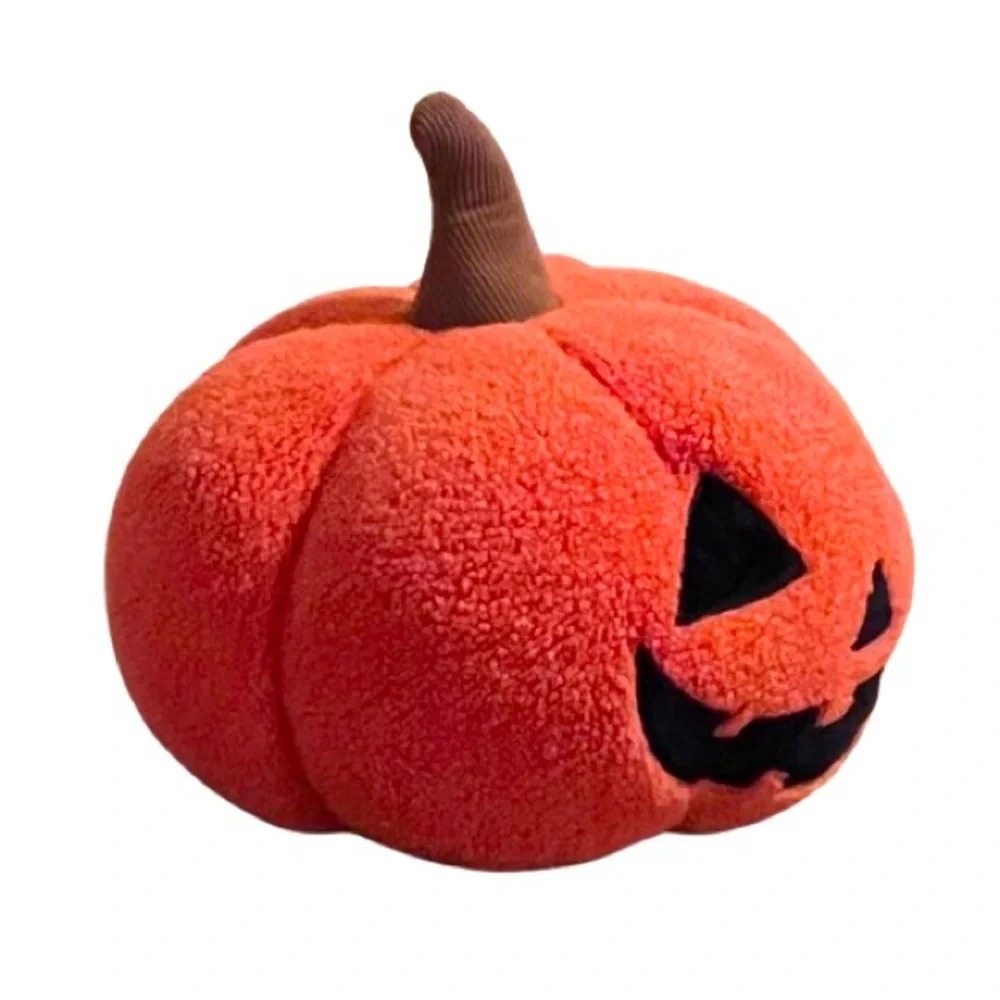 🆕- Plush Pumpkin Halloween Pillow. NWT